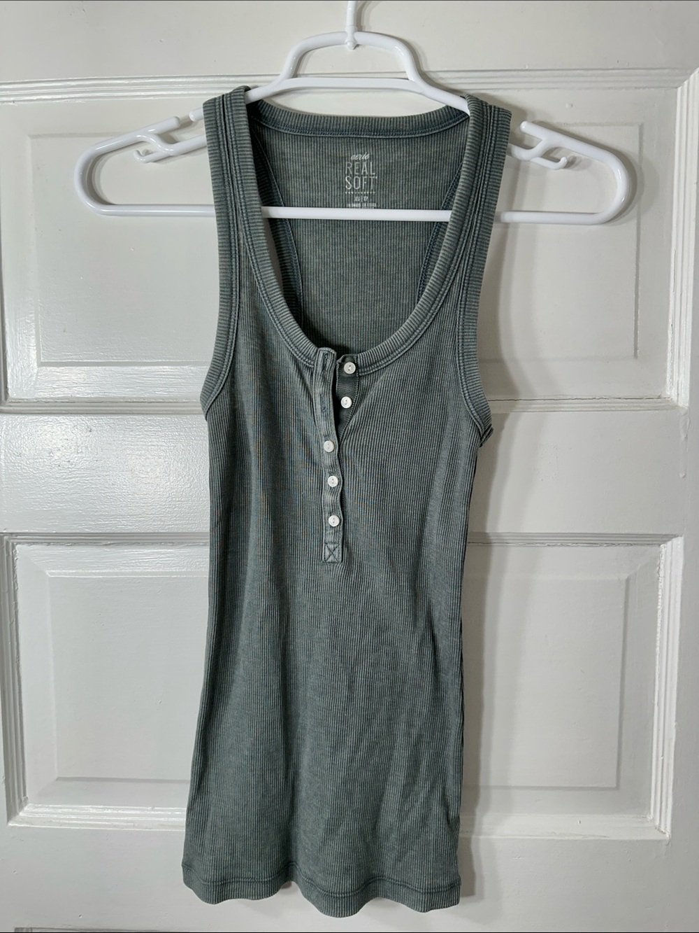 Aerie Henley Tank Top